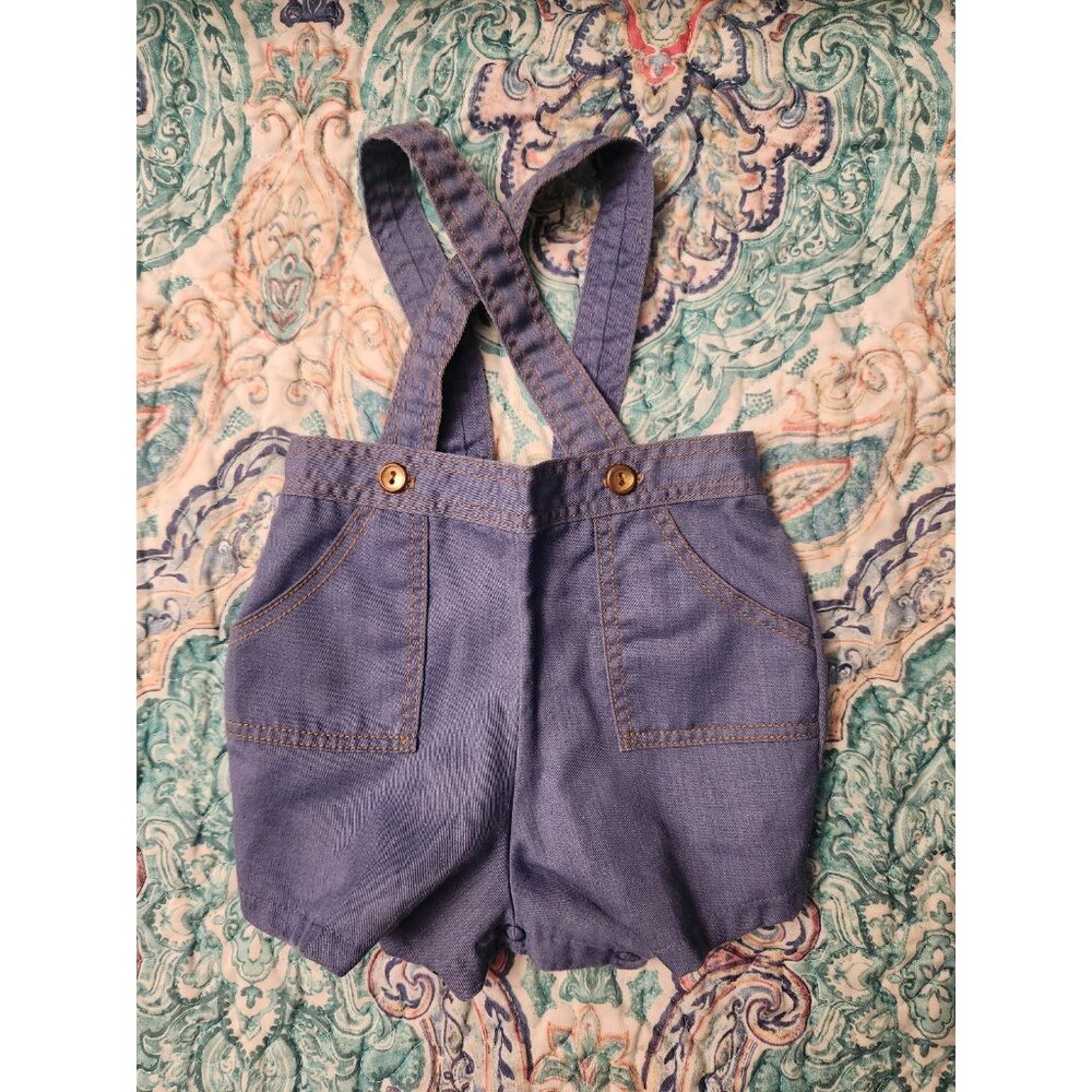 Toddle Tyke Vintage Overalls 0/6 Months